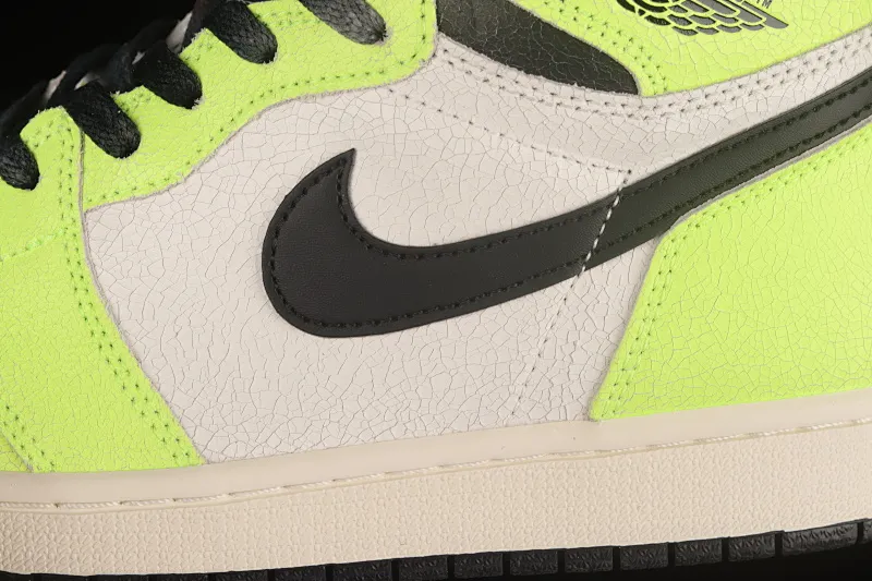 All categories Air Jordan Jordan series basketball shoes Air Jordan 1 High Air Jordan 1 High OG "Volt" AJ1 Joe 1 new fluorescent green 555088-702